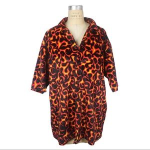 3rd Rail Brand Fire Short Sleeve Shirt (Size XL)